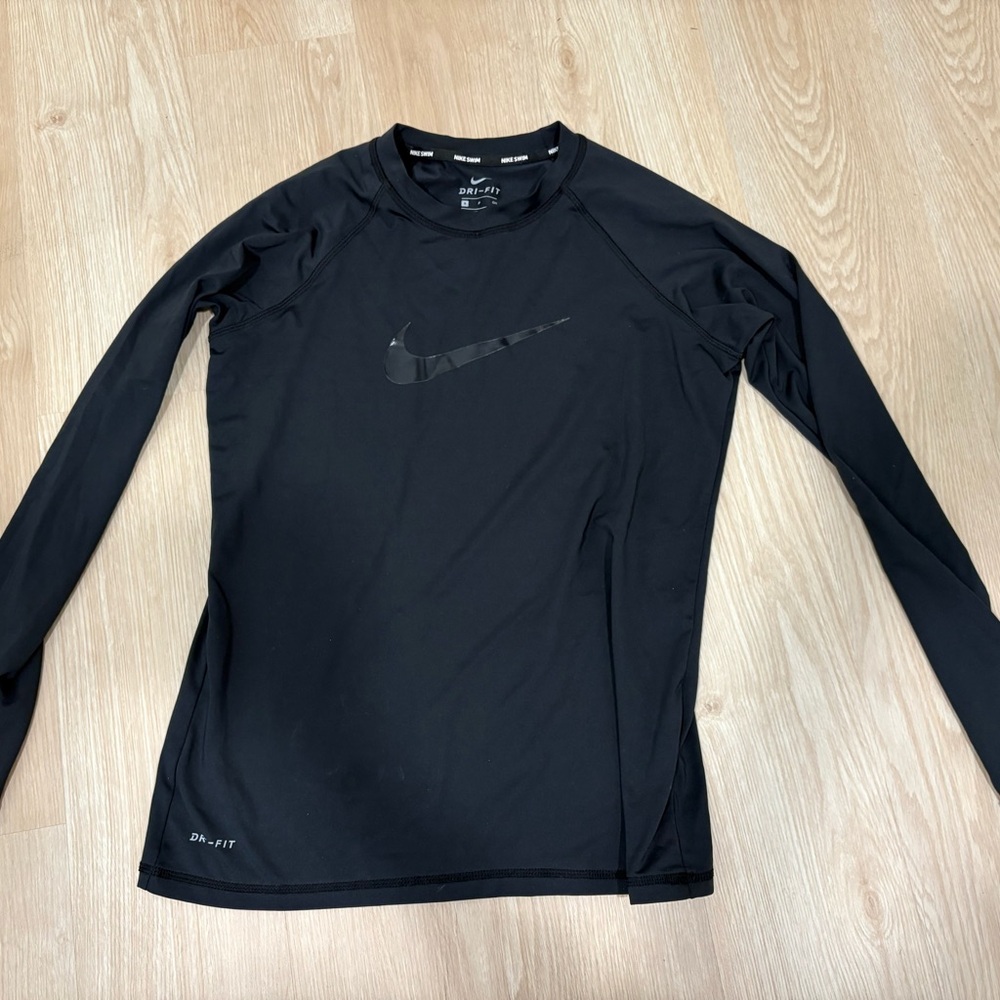 Nike Black Dri-FIT Swim Shirt